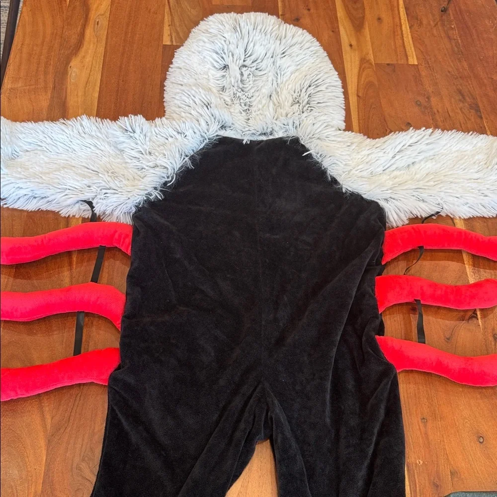 Kids Spider Costume with Red and Black Design‎